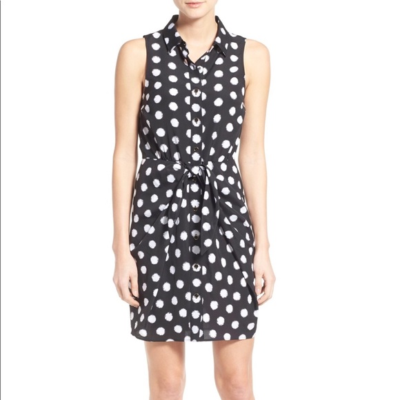 Michael Kors knot front shirt dress 0 - Final Offer - Picture 1 of 5